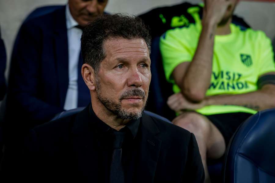 Atletico Madrid boss Diego Simeone. Atletico Madrid boss Diego Simeone.