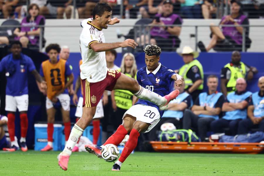 Rodri organizou o vitorioso meio-campo espanhol contra a França Rodri organizou o vitorioso meio-campo espanhol contra a França