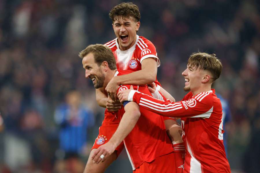 Harry Kane brilhou na segunda mão em Munique