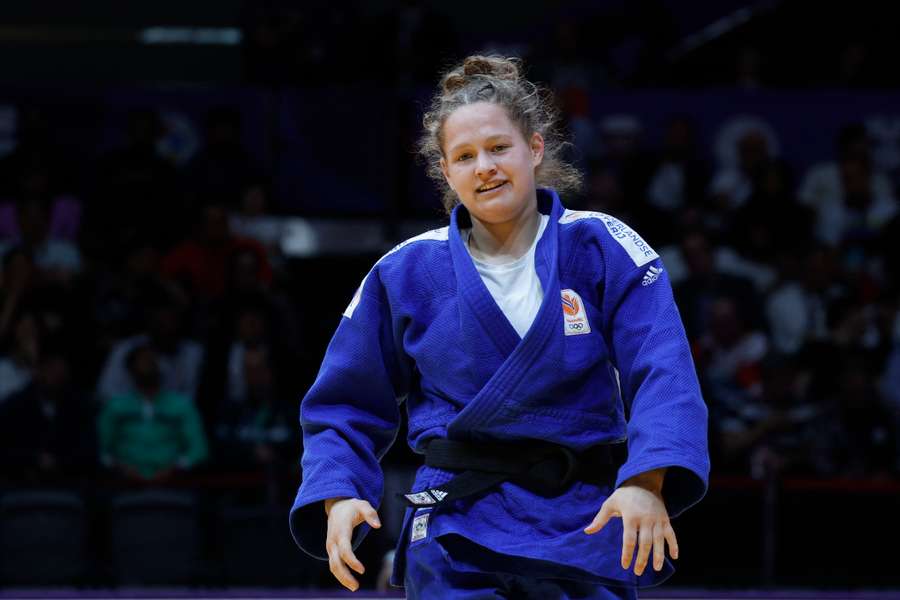 Joanne van Lieshout (21) pakt zilver in haar eerste EK-judofinale