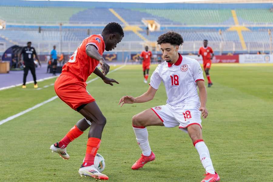 A photo from the match between Kenya and Tunisia A photo from the match between Kenya and Tunisia