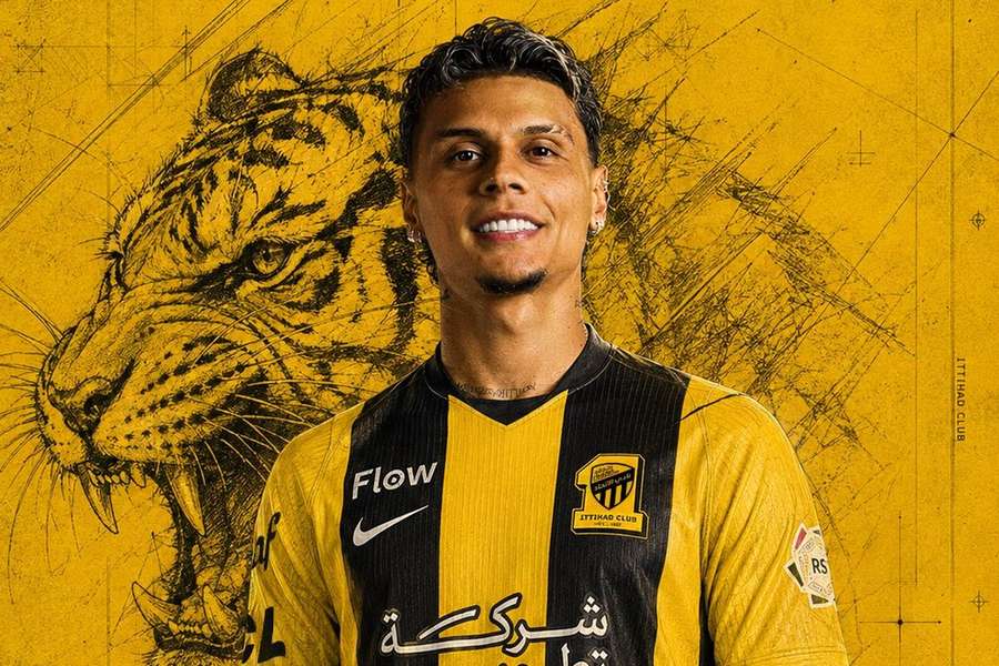 Richard Ríos anunciado no Al-Ittihad Richard Ríos anunciado no Al-Ittihad