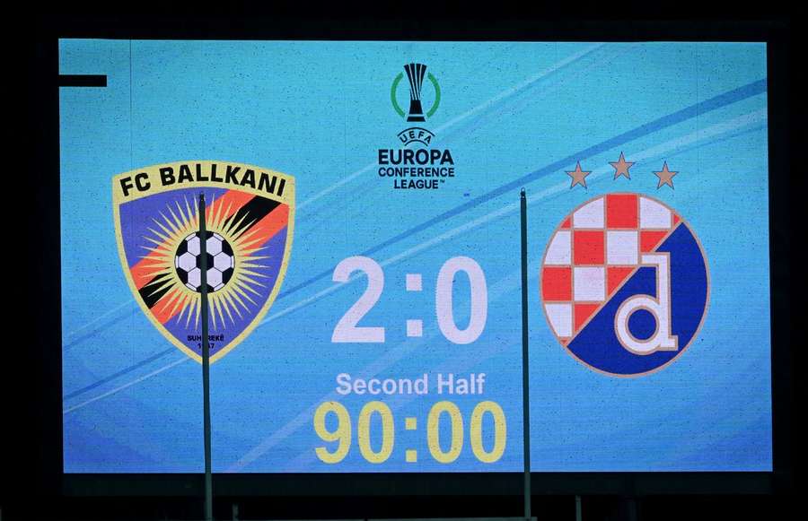 KF Ballkani imponerede stort med en 2-0-sejr over Dinamo Zagreb.