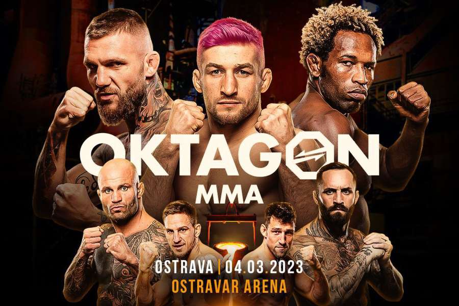 Oktagon MMA se uskuteční 4. března v OSTRAVAR Aréně.