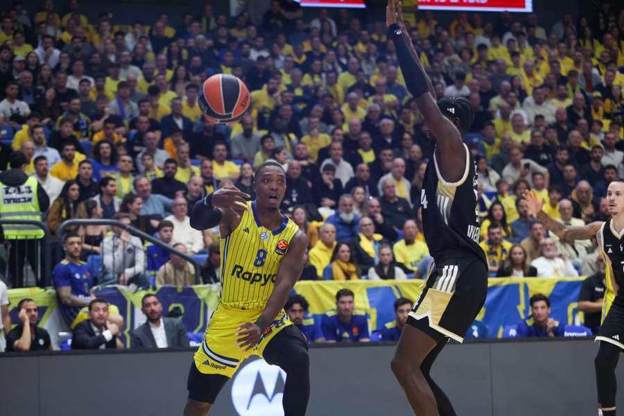 Loonie Walker IV, durante el Maccabi Tel Aviv-Asvel Loonie Walker IV, durante el Maccabi Tel Aviv-Asvel