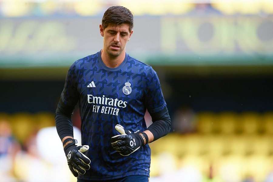 Belgium coach Garcia: Real Madrid keeper Courtois can talk too much, but...