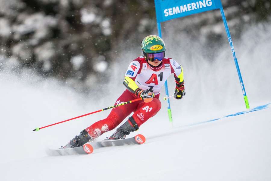 Julia Scheib gewinnt den Riesentorlauf am Semmering