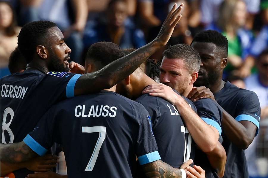 Marseille cruised to a win over Auxerre