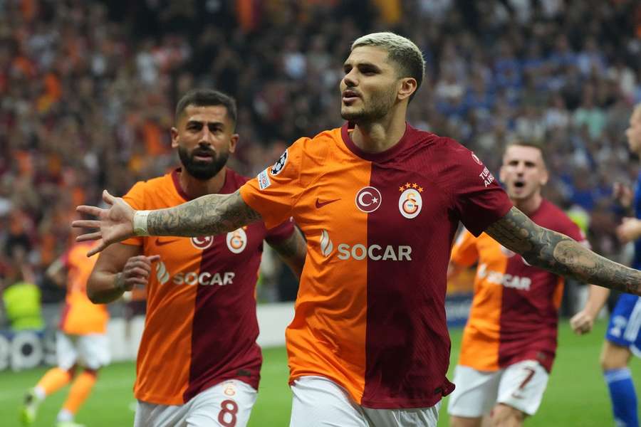 Mauro Icardi de nouveau buteur avec Galatasaray