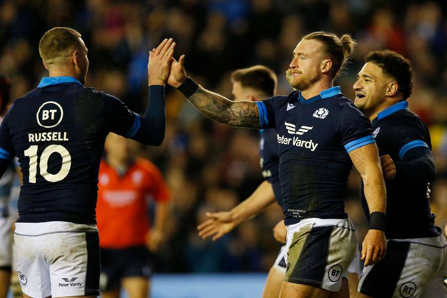 Finn Russell reminds of his prowess as Scotland win against ill disciplined Argentina