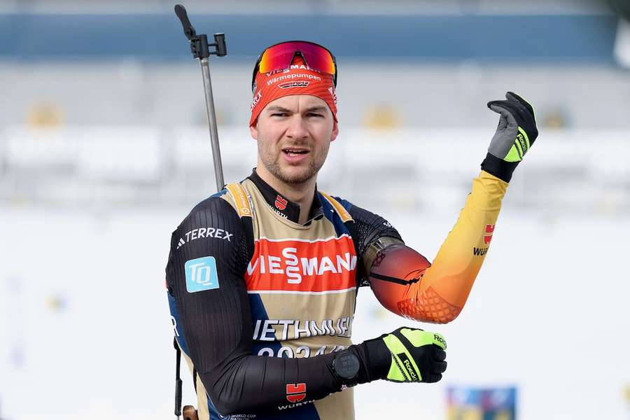Danilo Riethmüller ist in diesem Jahr zum ersten Mal bei der Biathlon-WM dabei.