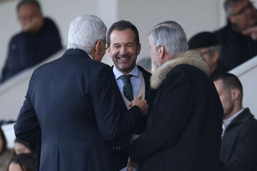 Frederico Varandas é o atual presidente do Sporting