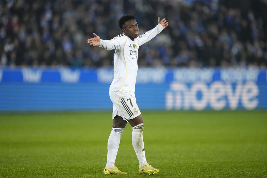 Vinícius, en Mendizorroza Vinícius, en Mendizorroza