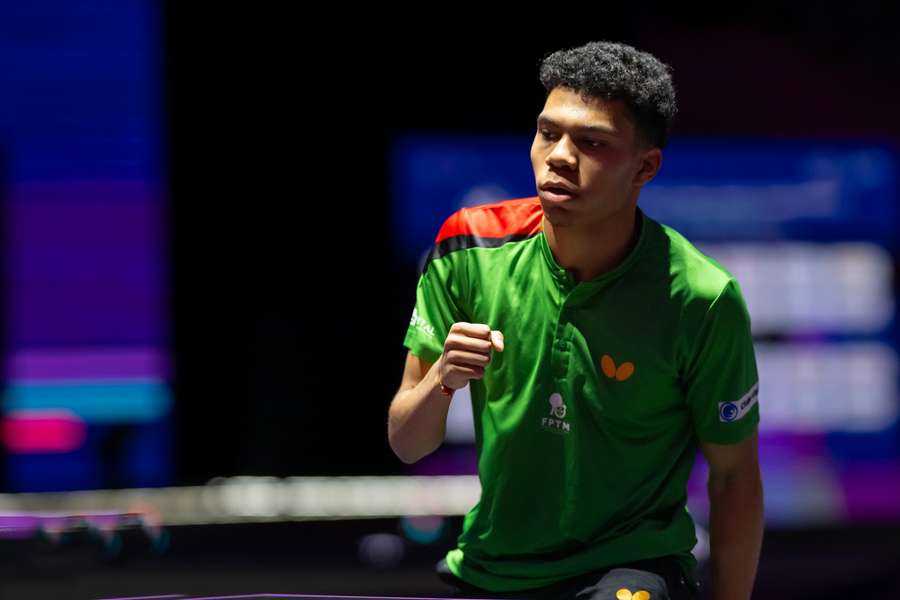 Tiago Abiodun festeja 