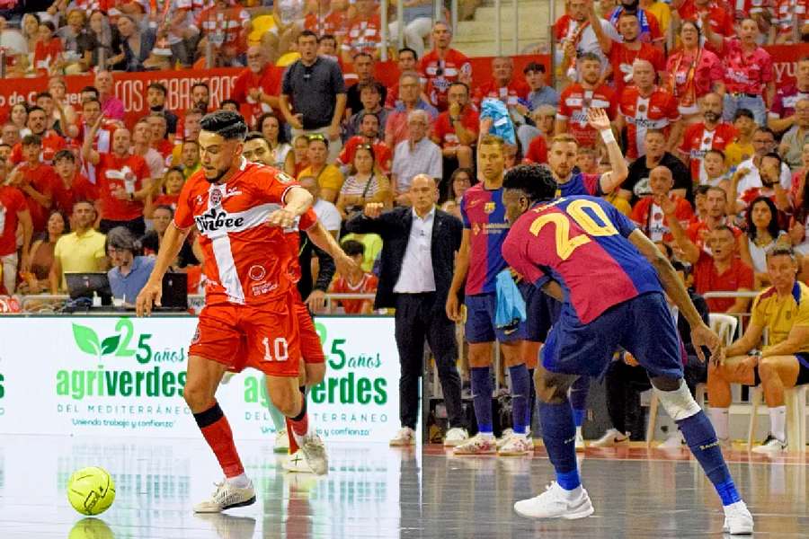 El Jimbee Cartagena ha vuelto a ganar al Barça, esta vez en casa