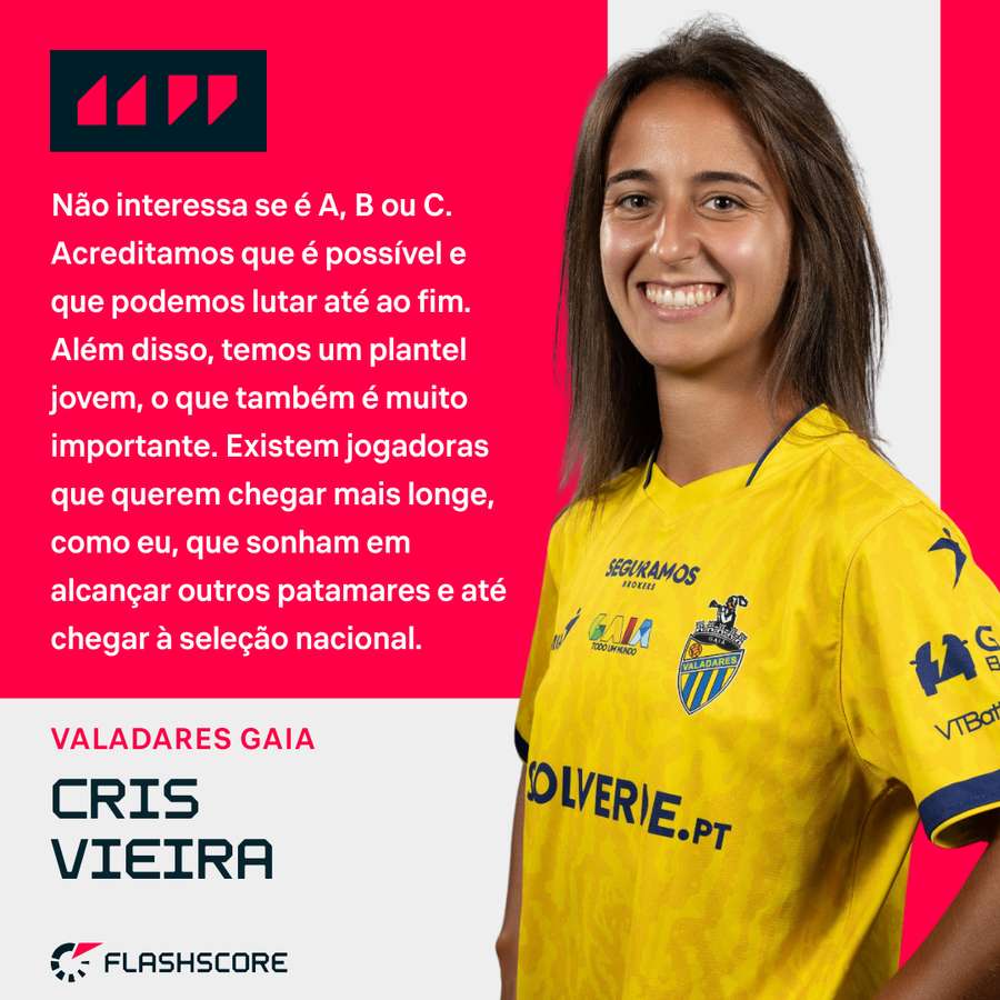 Cris Vieira cumpre segunda época no Valadares Gaia