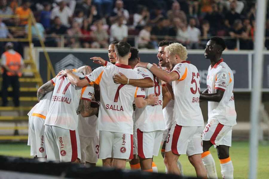 O Galatasaray venceu o Alanyaspor por 1-0