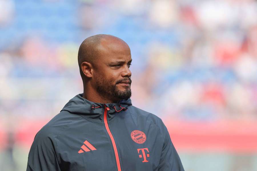 Kompany le week-end dernier.