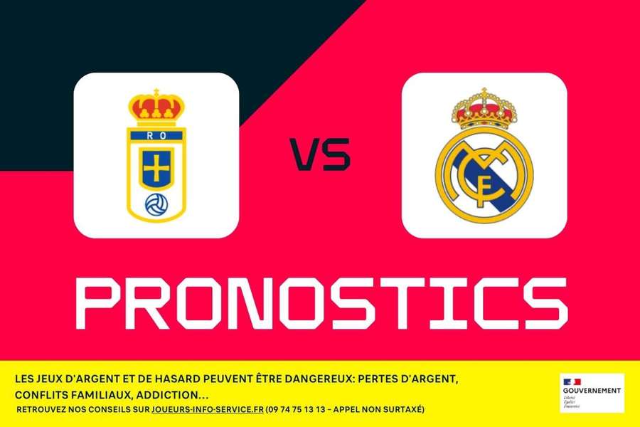 Real Oviedo - Real Madrid : Pronostics, meilleurs paris et cotes (La Liga EA Sports) Real Oviedo - Real Madrid : Pronostics, meilleurs paris et cotes (La Liga EA Sports)