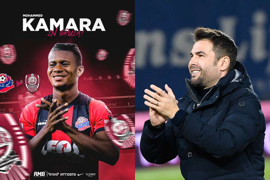 Adrian Mutu a vorbit despre Mohammed Kamara, ultima achiziție a celor de la CFR Cluj