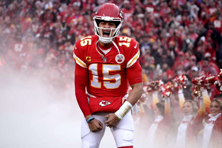 Patrick Mahomes in action for the Kansas City Chiefs