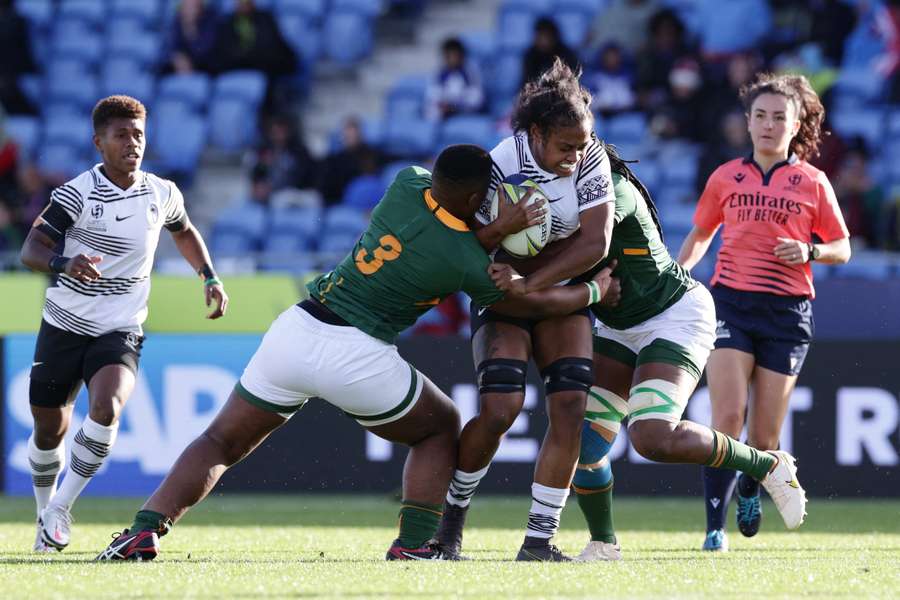 Fiji won their first ever women's World Cup match