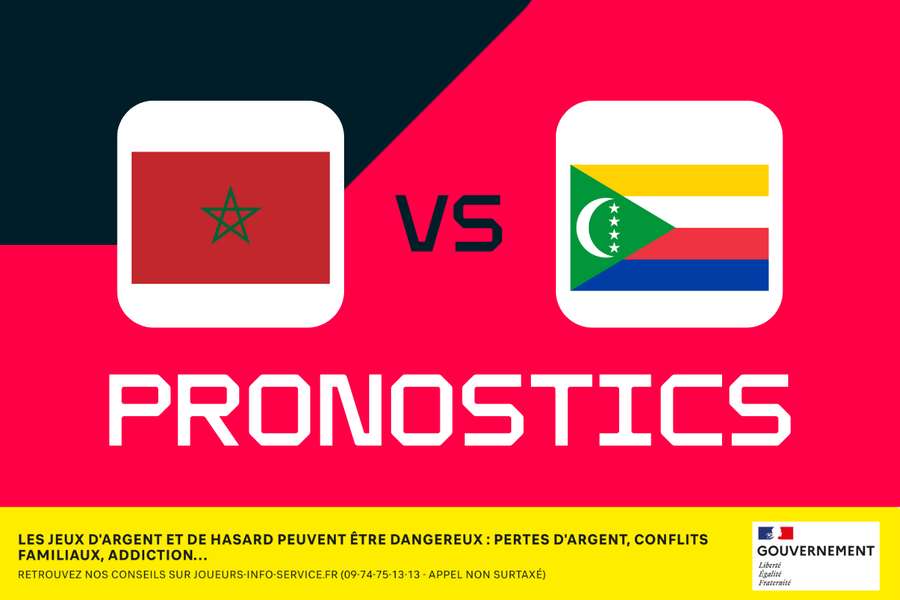 Maroc – Comores : Pronostics, meilleurs paris et cotes (CAN 2025)
