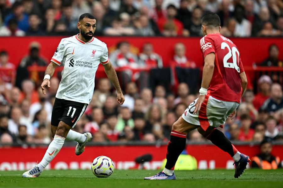 Salah was een van de beste spelers aan Liverpool-zijde tegen United