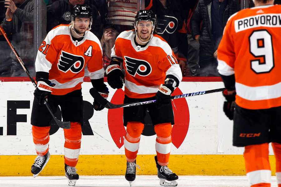 Konecny og Philadelphia Flyers nedlagde Washington og Lars Eller