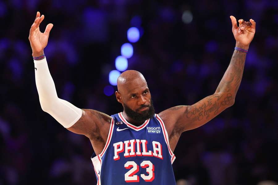 LeBron James si pripísal 17 bodov. LeBron James si pripísal 17 bodov.