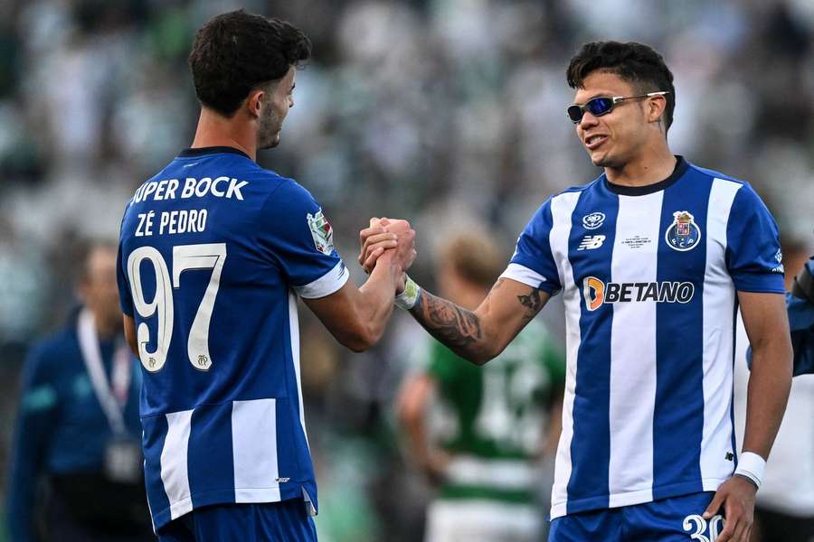 Zé Pedro subiu à equipa principal do FC Porto na temporada passada