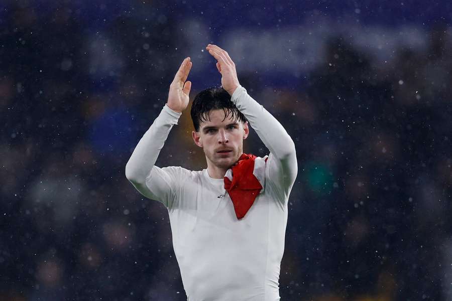 Rice seeks to rally Arsenal teammates and fans: No-one's going to hand us the title