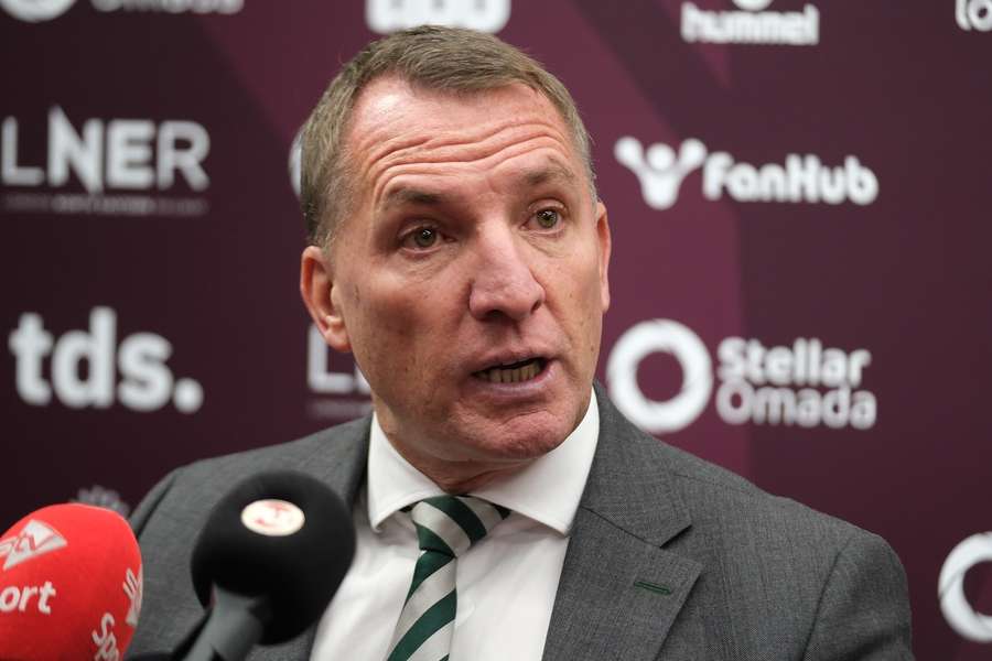 Brendan Rodgers, antigo treinador do Celtic Brendan Rodgers, antigo treinador do Celtic