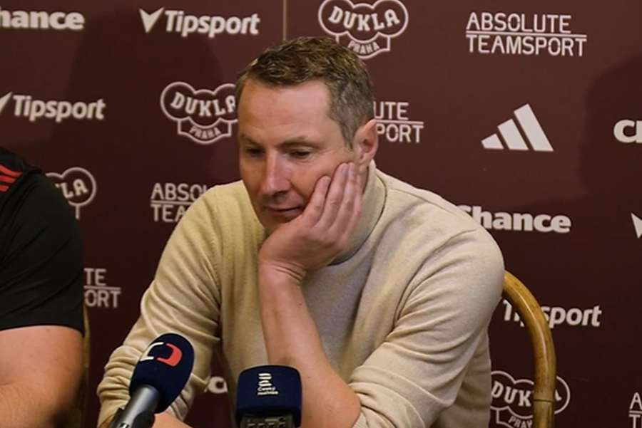 Trenér Sparty Brian Priske.