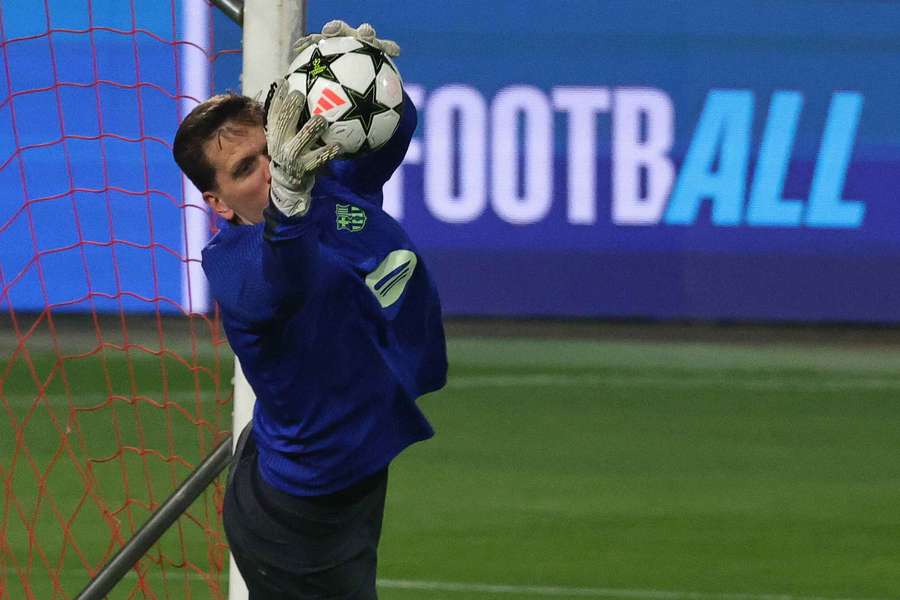 Wojciech Szczęsny w barwach Barcelony