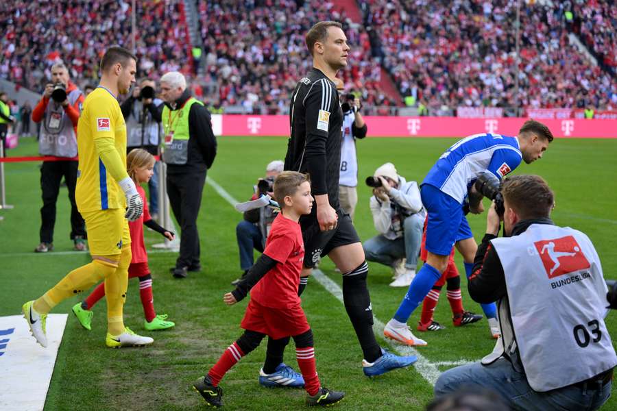 Manuel Neuer bekam in München bei seinem Comeback einen gebührenden Empfang