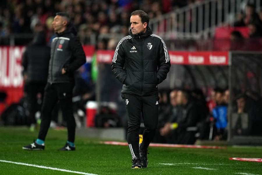 Arrasate não continuará na próxima época como treinador do Osasuna