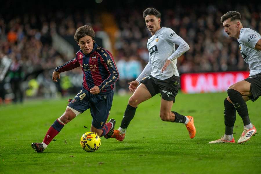 Lance del Valencia-Levante de ida Lance del Valencia-Levante de ida