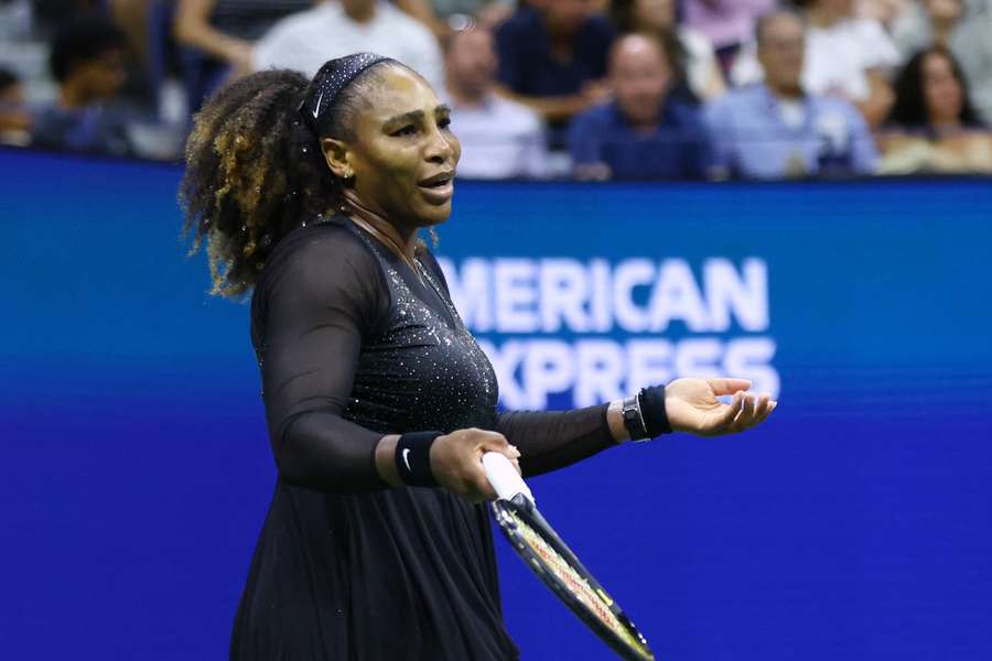 Serena retired from tennis just a month ago