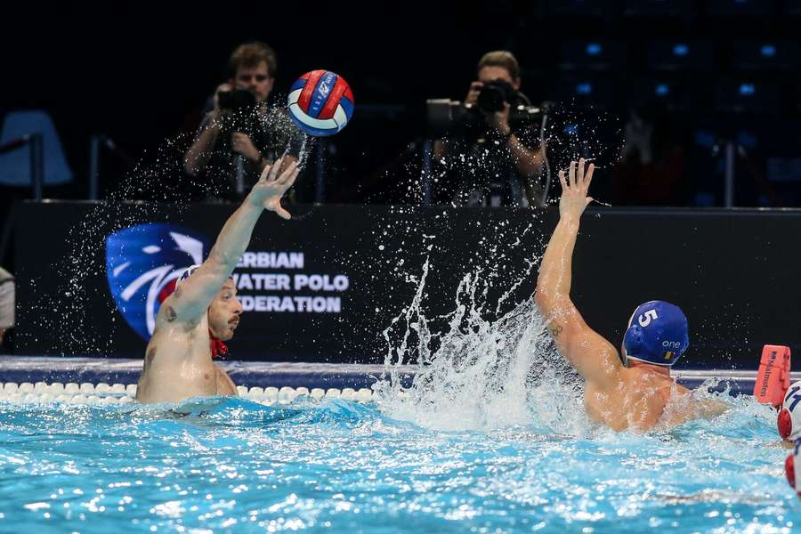 România a învins Georgia într-un meci din Grupa F a fazei secunde a Campionatului European de polo pe apă masculin