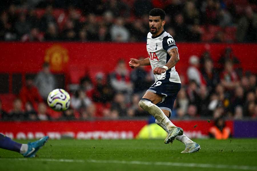 Dominic Solanke avec Tottenham.