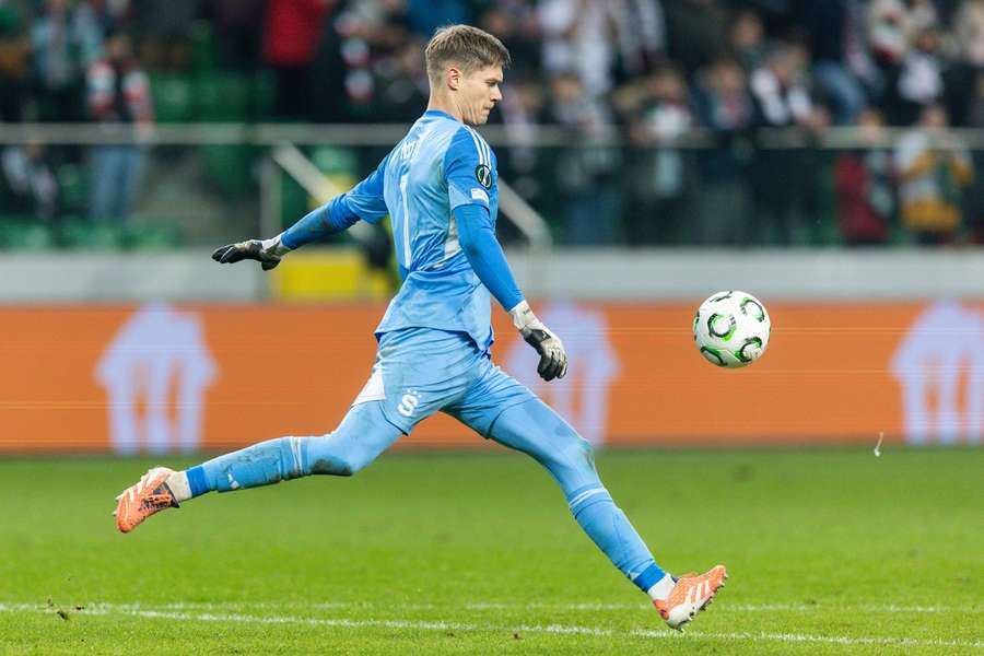 Vindahl předvedl proti Legii skvělý výkon. Vindahl předvedl proti Legii skvělý výkon.