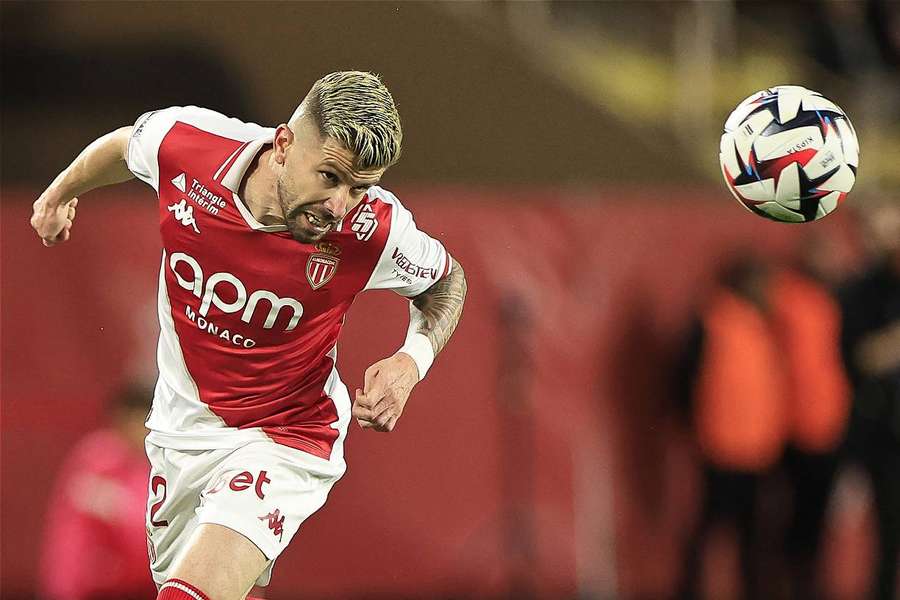 Caio Henrique, durante el partido entre el Mónaco y el Toulouse en el Stade Louis II. 