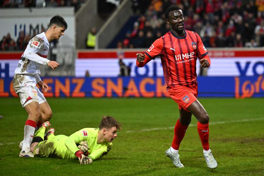 Heidenheim thought they had scored the winning goal