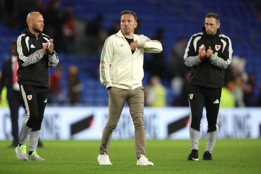 Craig Bellamy, selecionador do País de Gales Craig Bellamy, selecionador do País de Gales