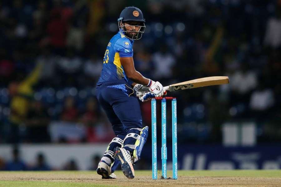 Sadeera Samarawickrama hit 93 for Sri Lanka