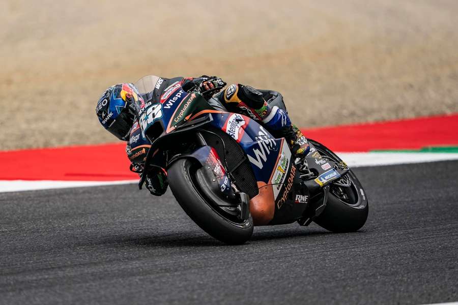 Miguel Oliveira em acção em Mugello