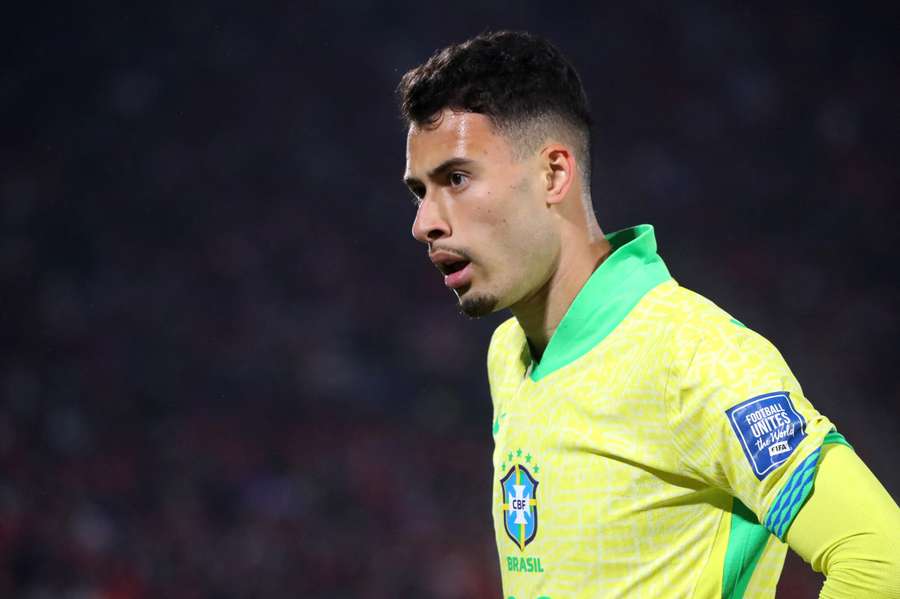 Gabriel Martinelli pictured during a 2026 World Cup qualifier match against Chile 