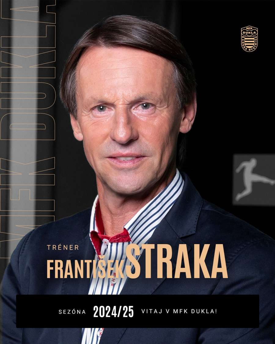 Klub privítal nového trénera takouto grafikou. Klub privítal nového trénera takouto grafikou.