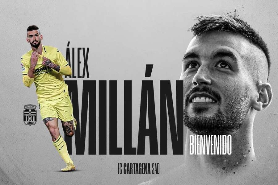 Álex Millan conhece o novo clube